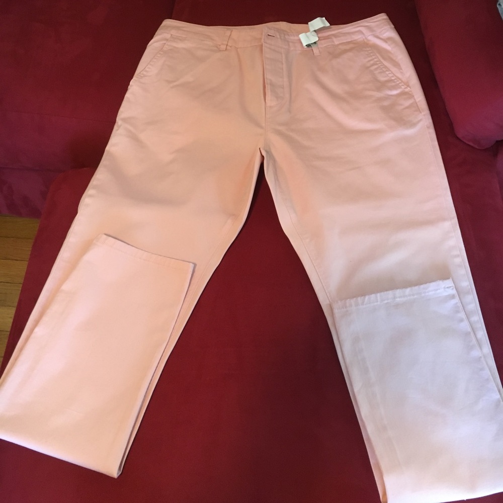 ASOS peachy pink khakis. 36x32. Worn once.